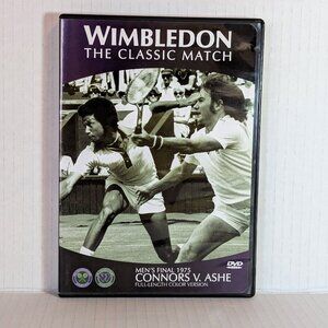 WIMBLEDON THE CLASSIC MATCH CONNORS V. ASHE MEN'S FINAL 1975 DVD